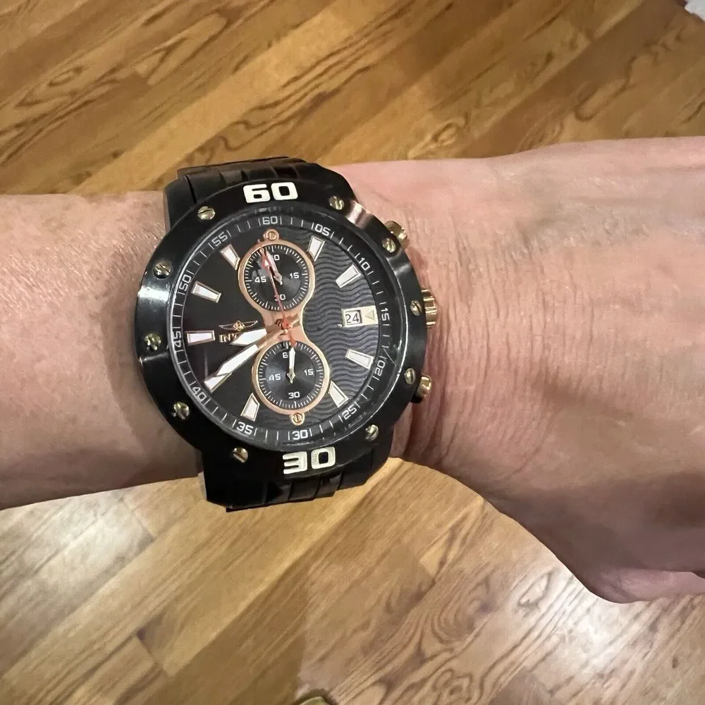 Invicta‎ Men's 17736 Specialty Analog Display Japanese Quartz Black Watch
